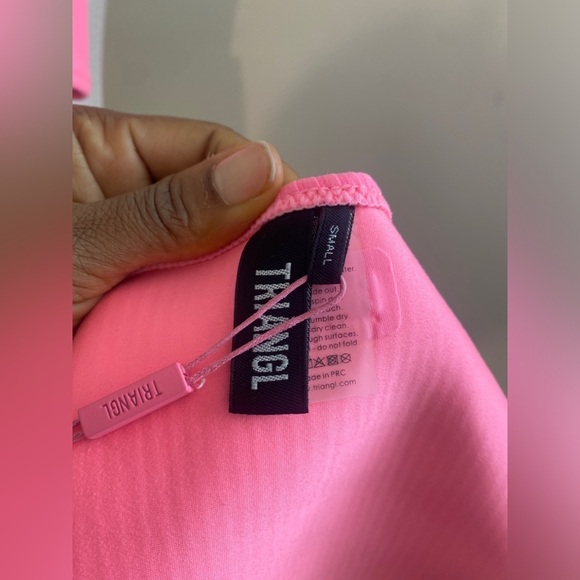 Triangl Twinnie Dandy Candy bikini Top is a XS and Bottom are S NWT - Picture 3 of 8